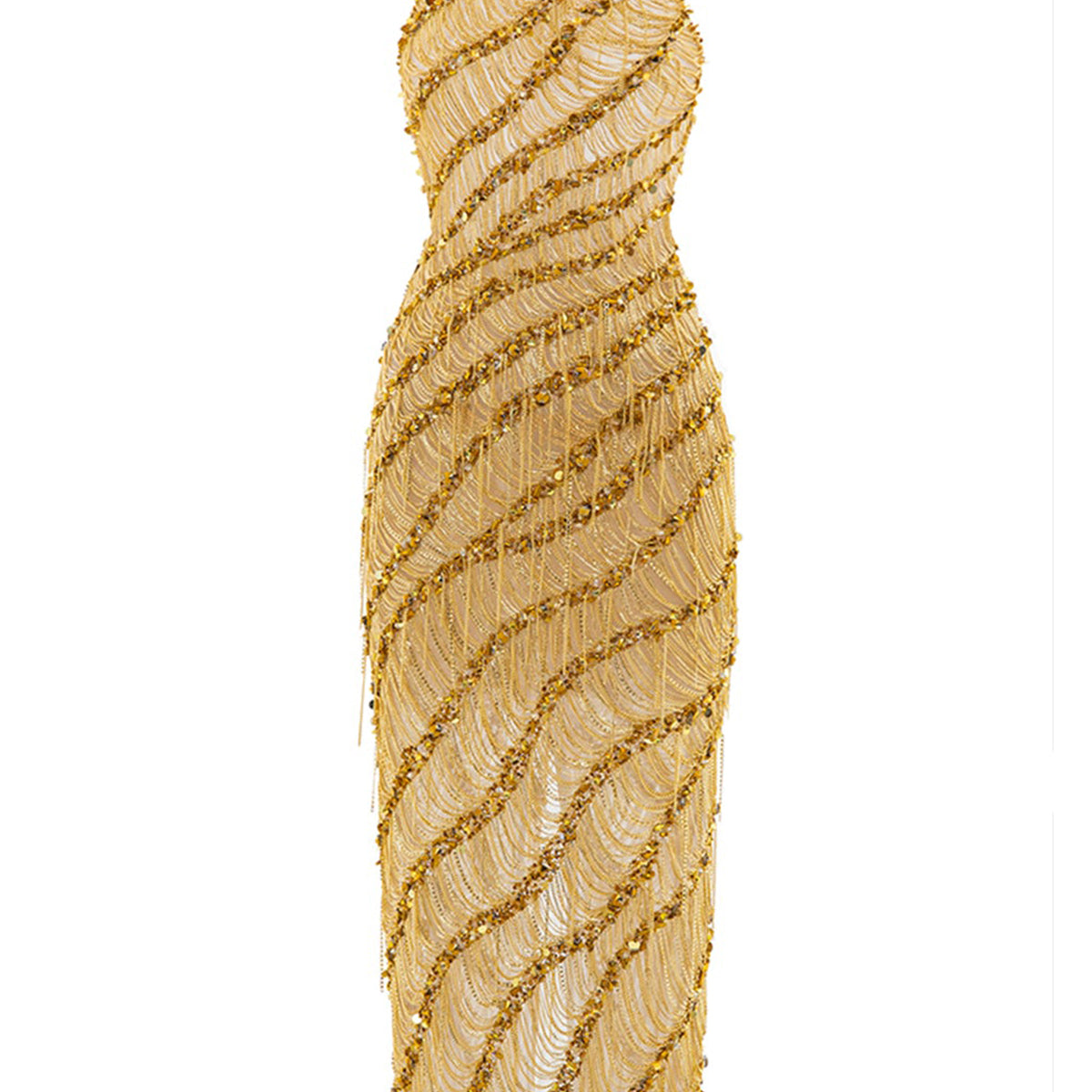 Radiance Fringe Midi Dress