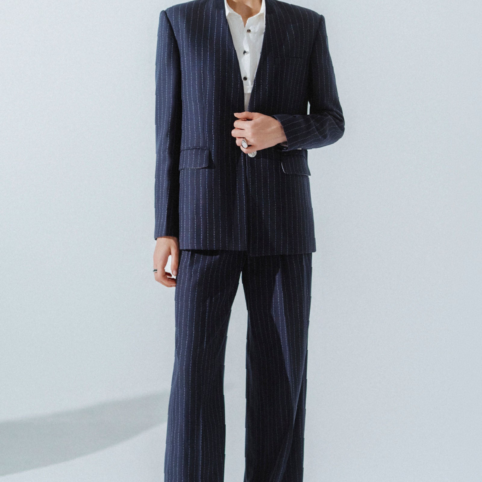 Floe Lapelless Blazer