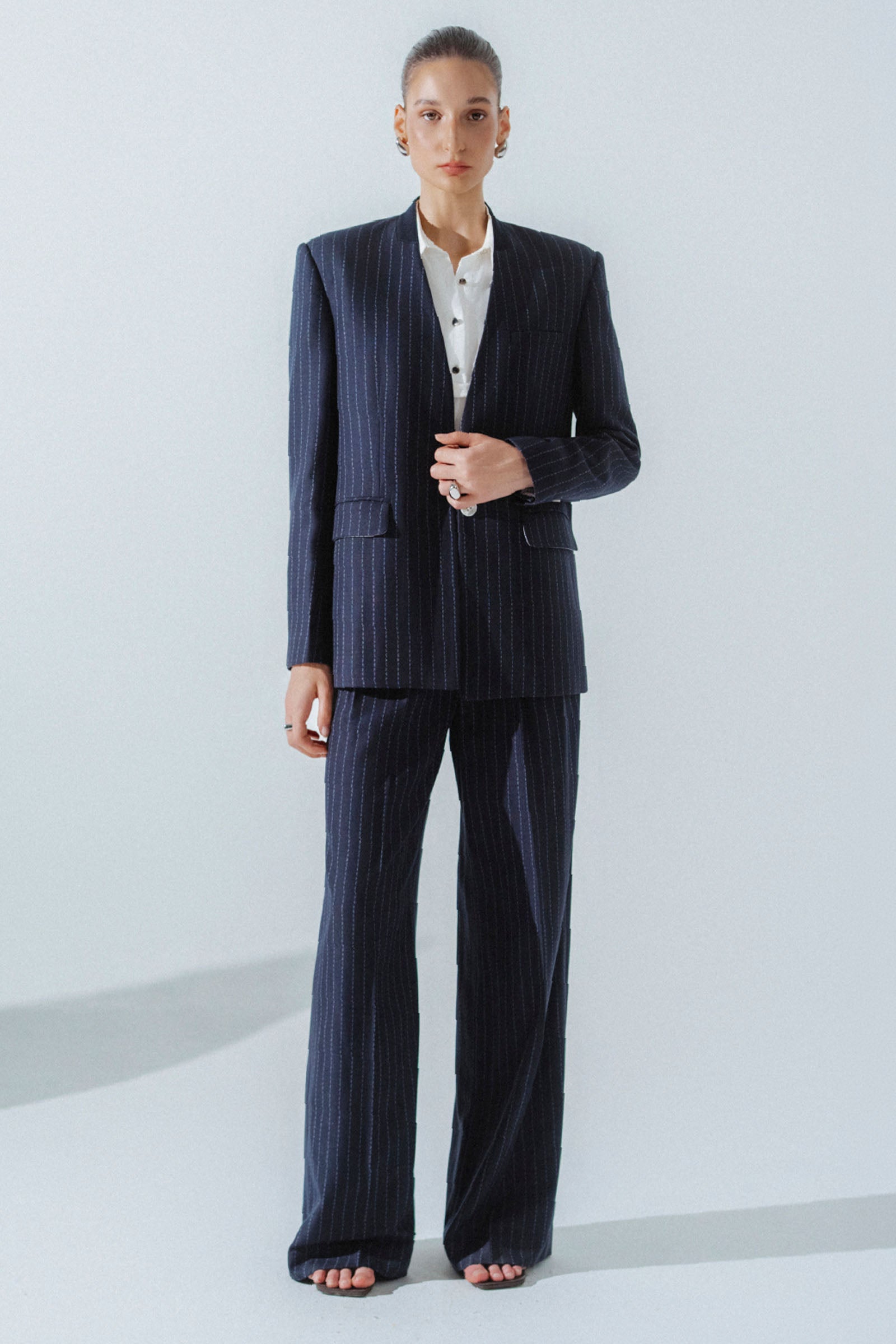 Floe Lapelless Blazer