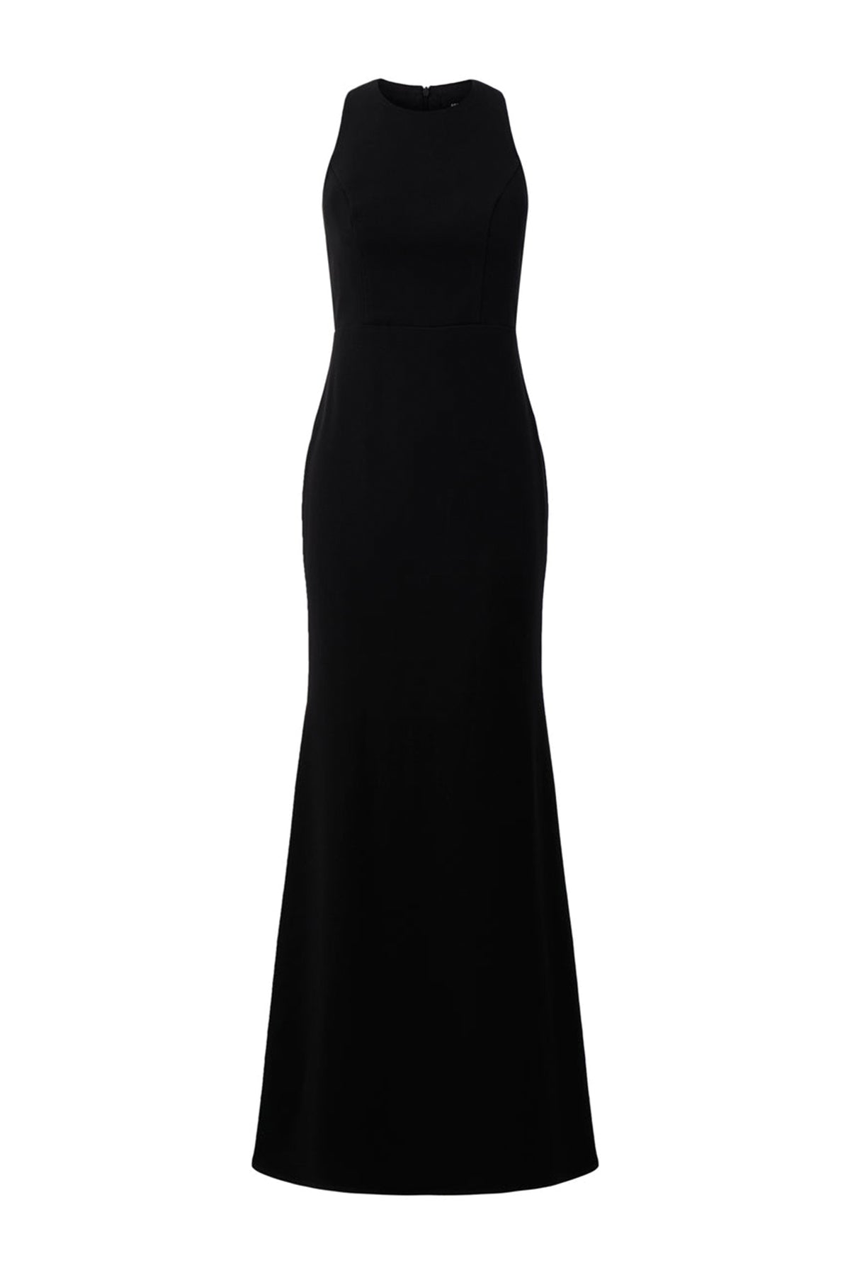 Sonata Halter Crepe Maxi Dress