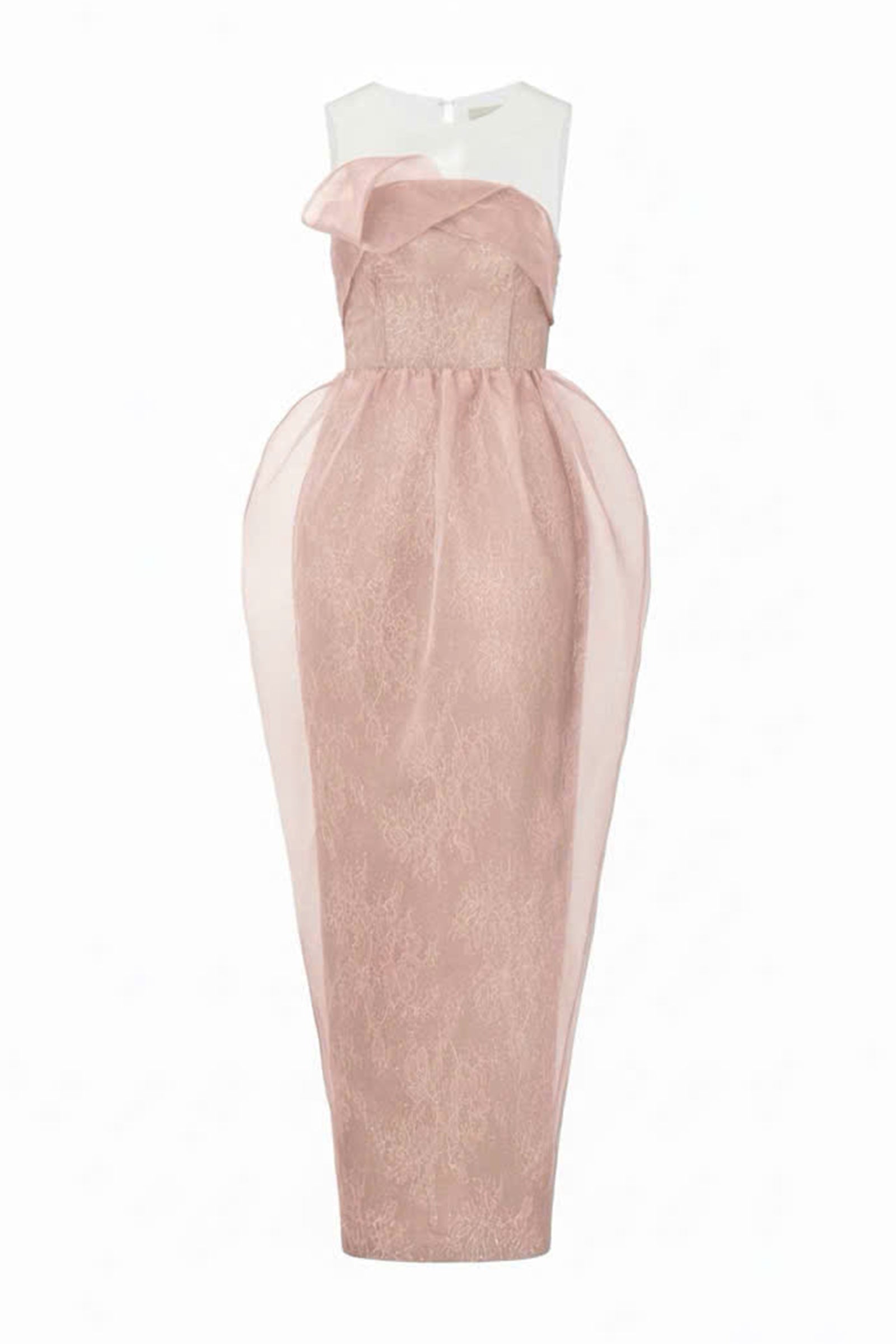 Flux Cocoon Draped Maxi Dress