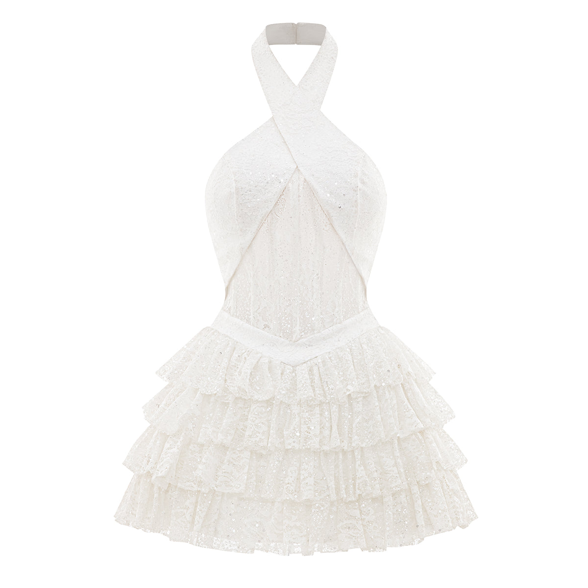 Fairy Ruffle Mini Dress
