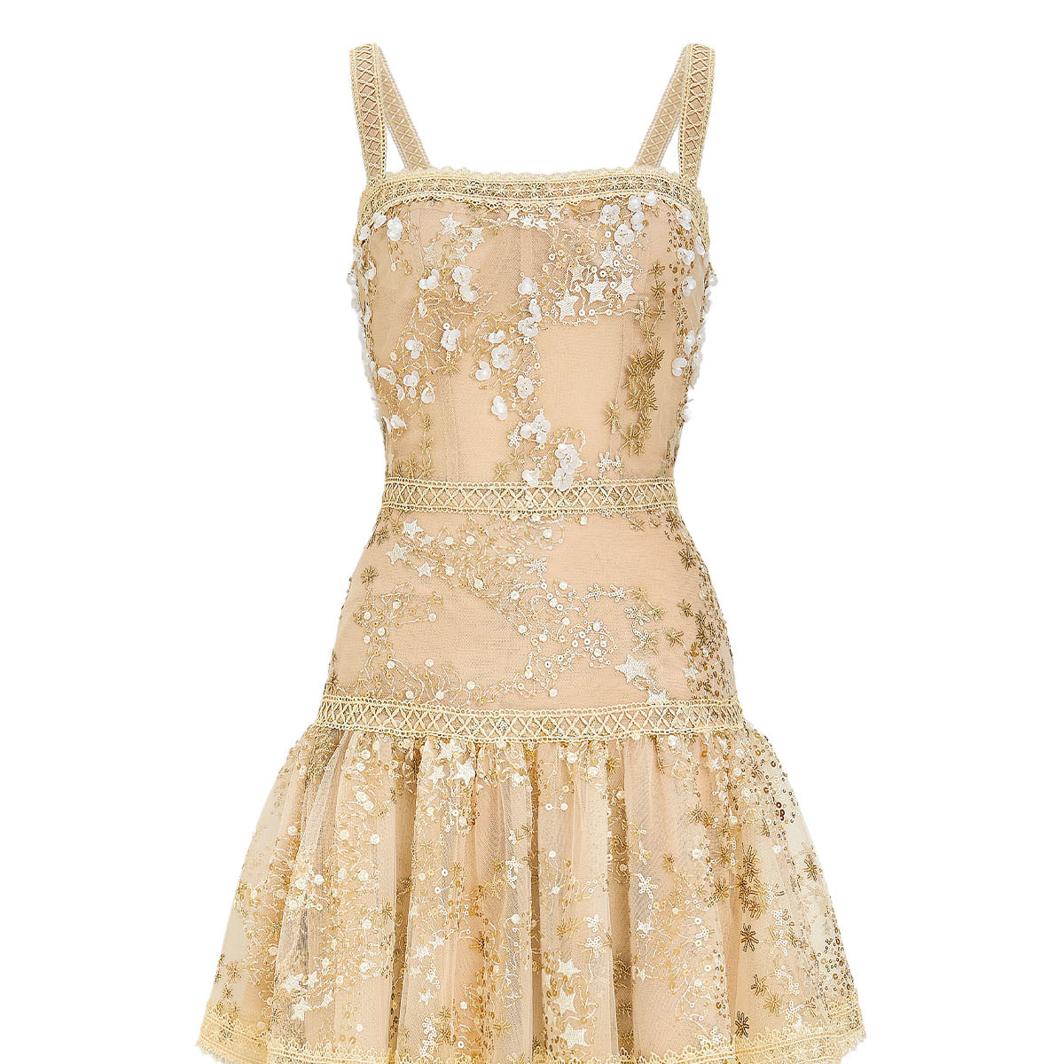 Aurielle A-line Mini Dress