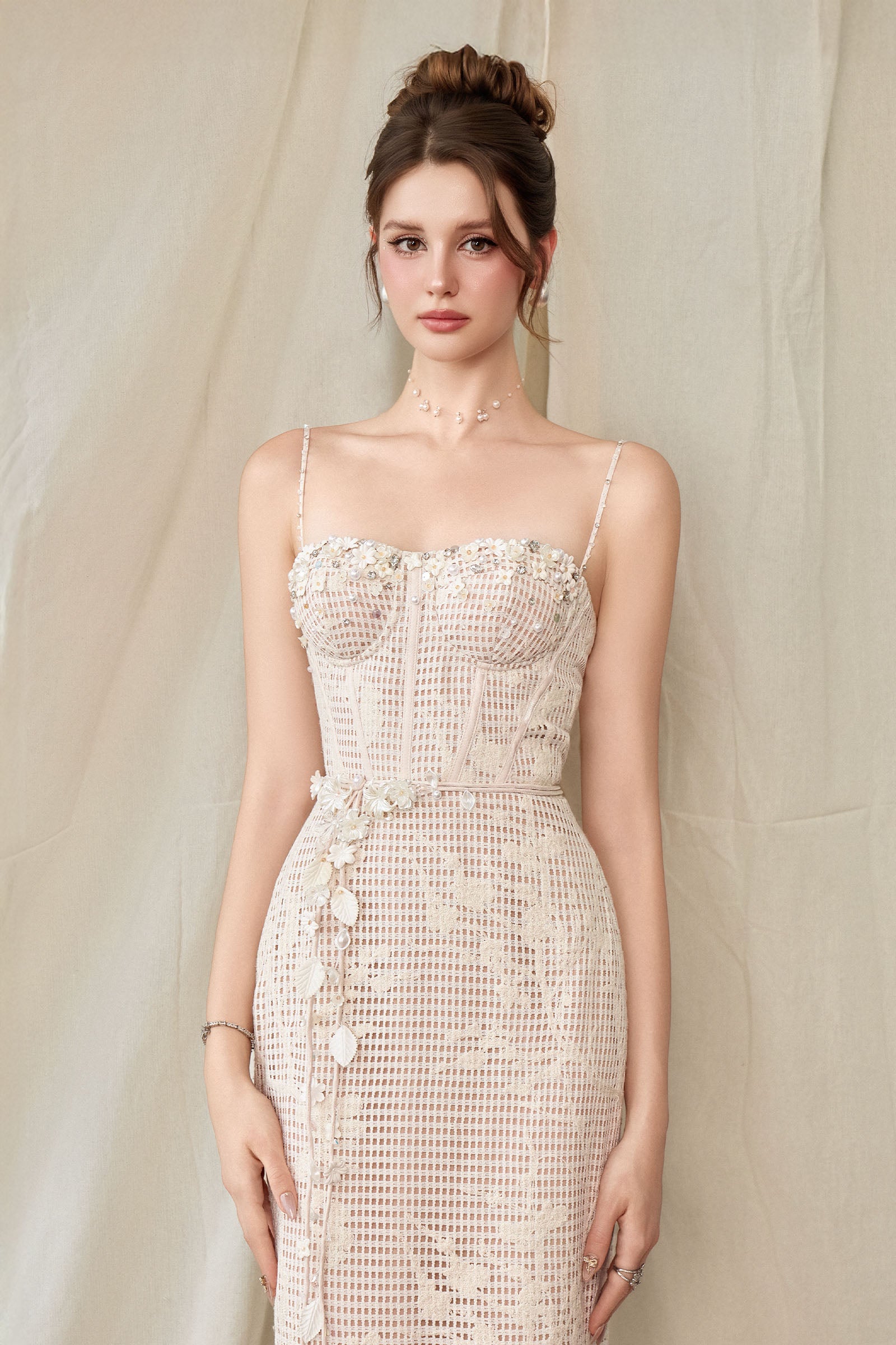 Kalina Sweetheart Maxi Dress