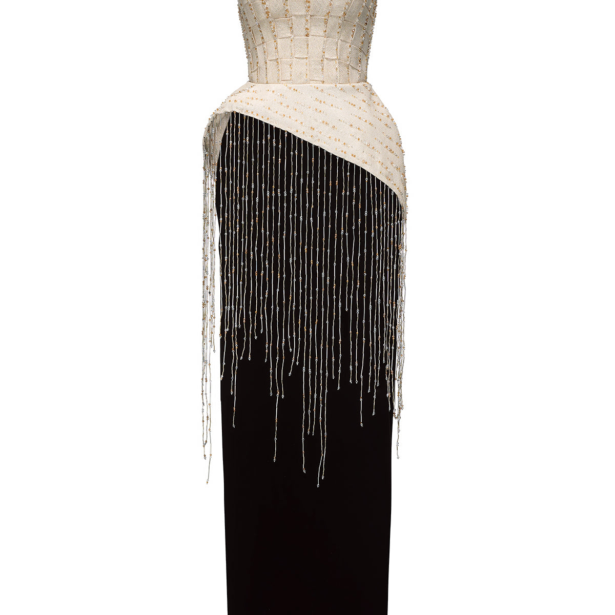Nidali Fringe Midi Dress