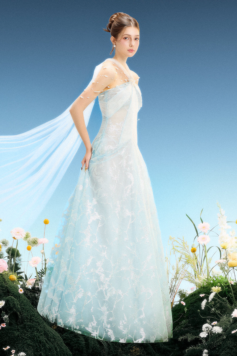 Cordelia Halter Maxi Dress