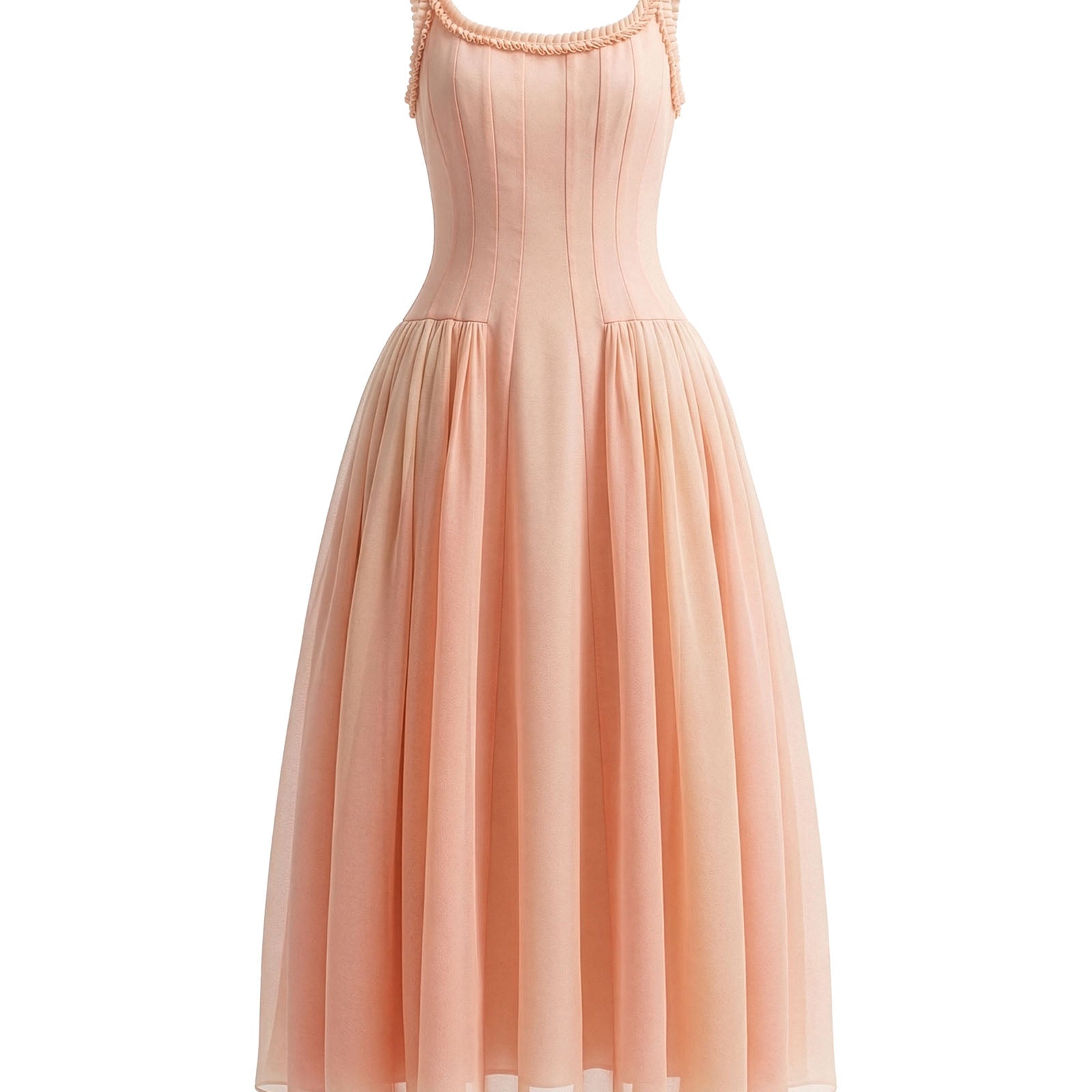 Roselle Square Neck Midi Dress