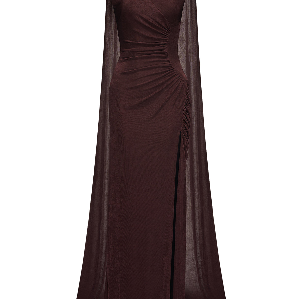 Vesper Cape Sleeve Maxi Dress