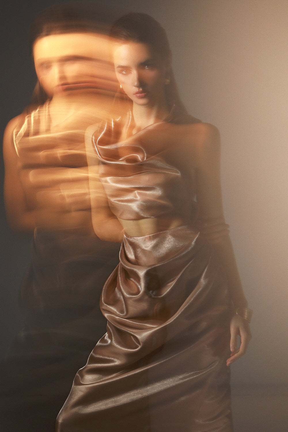 Afterglow Cowl Maxi Dress