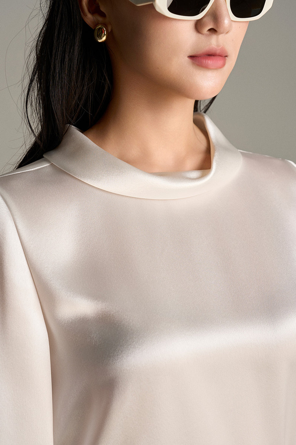 Maéline Cowl Shirt
