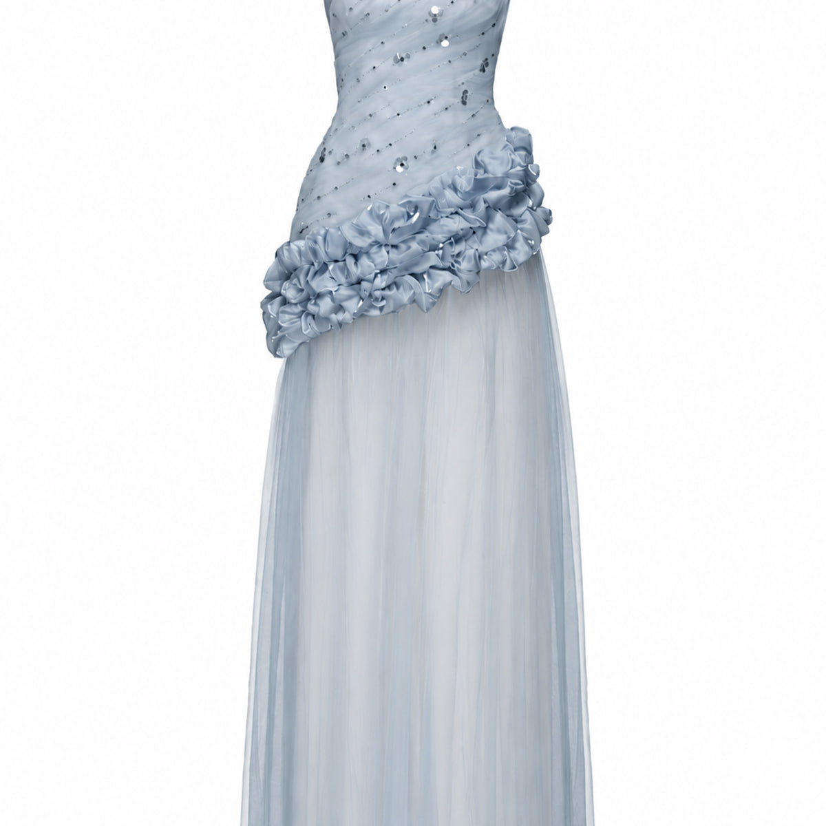 Lavish Asymmetric Maxi Dress
