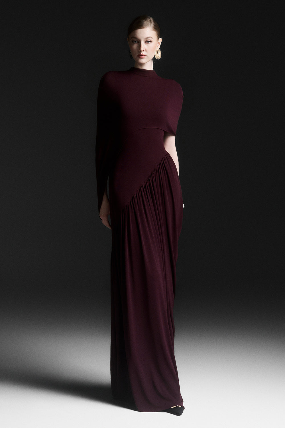 Serelle Ruched Maxi Dress