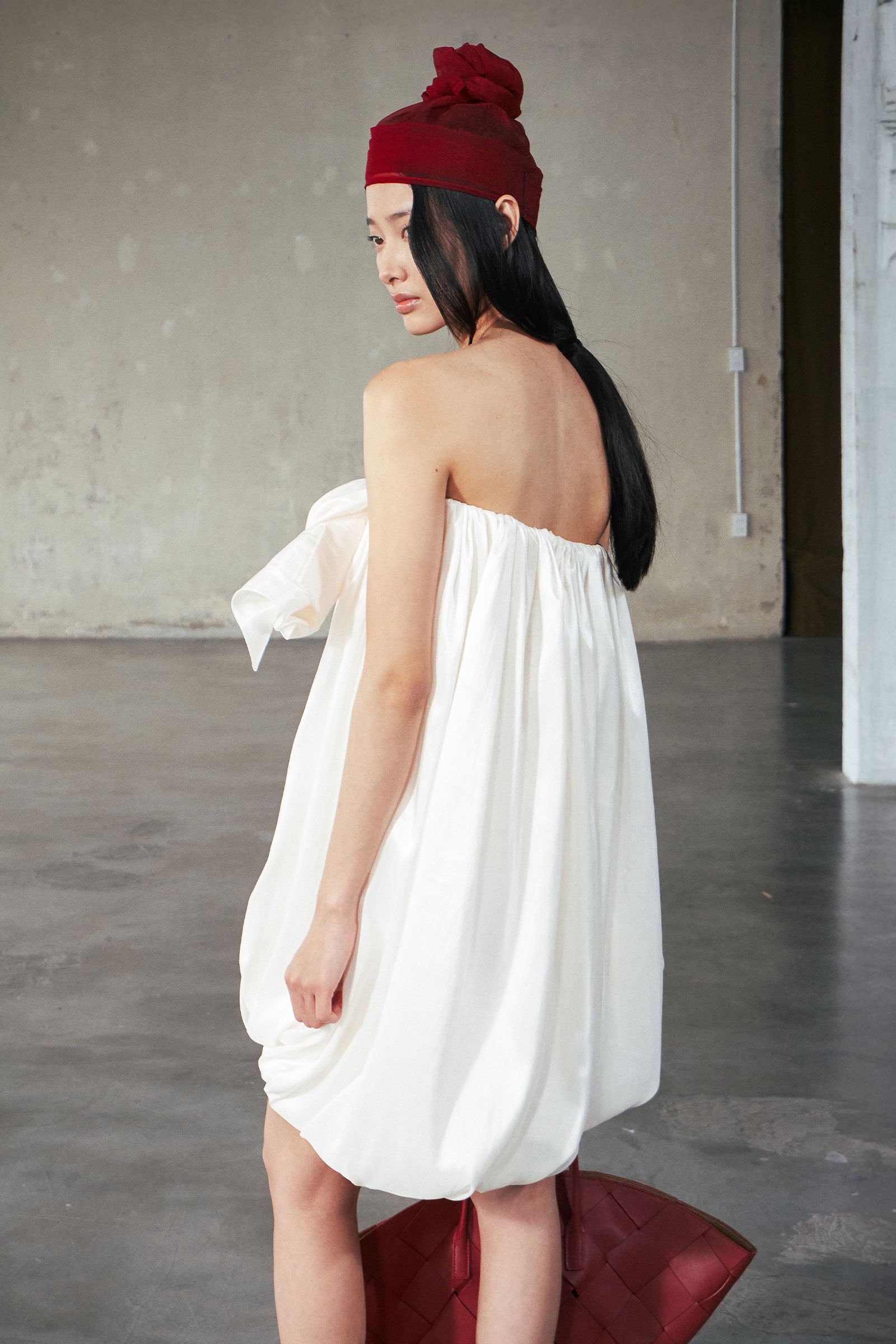 Vien Y Bubble Mini Dress