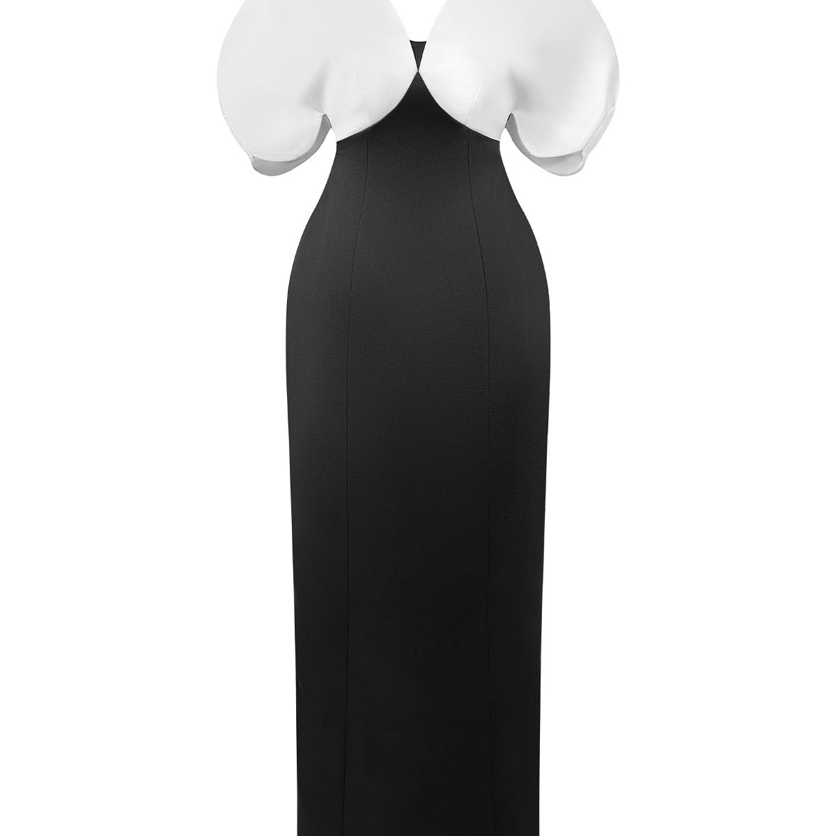 Elyssar Puff Sleeve Maxi Dress
