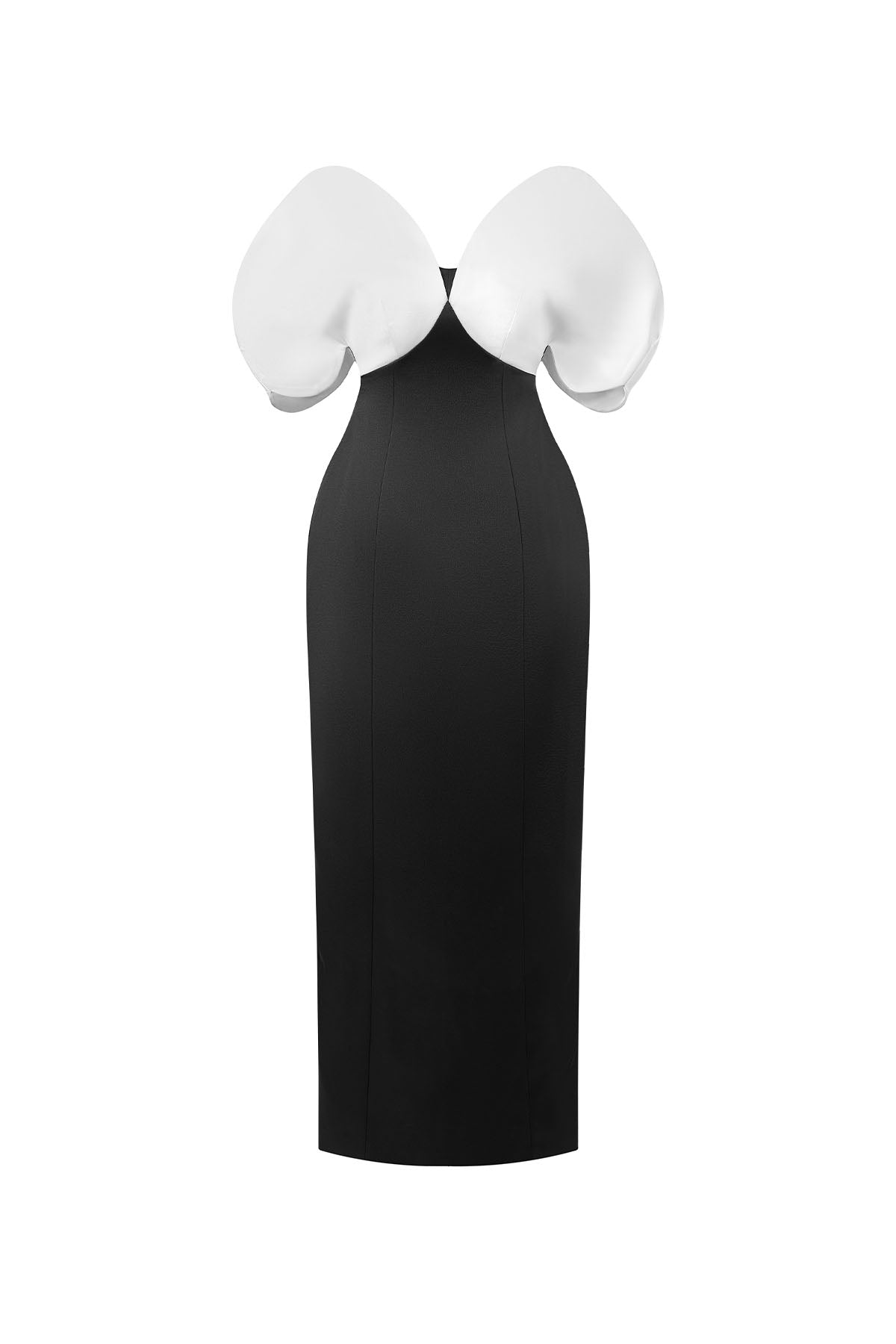 Elyssar Puff Sleeve Maxi Dress