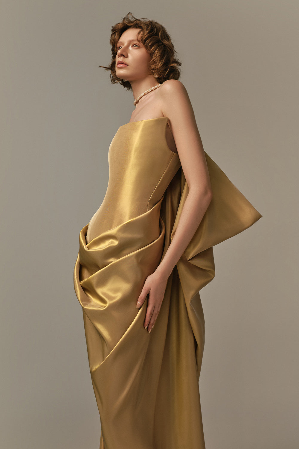 Palais Draped Maxi Dress