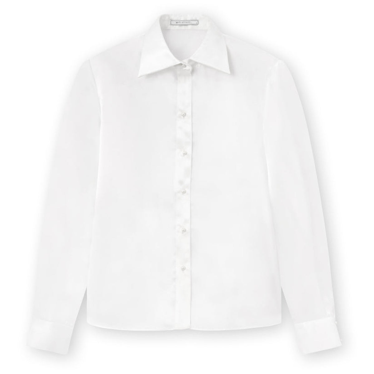Scarlet Cuff Sleeve Organza Shirt