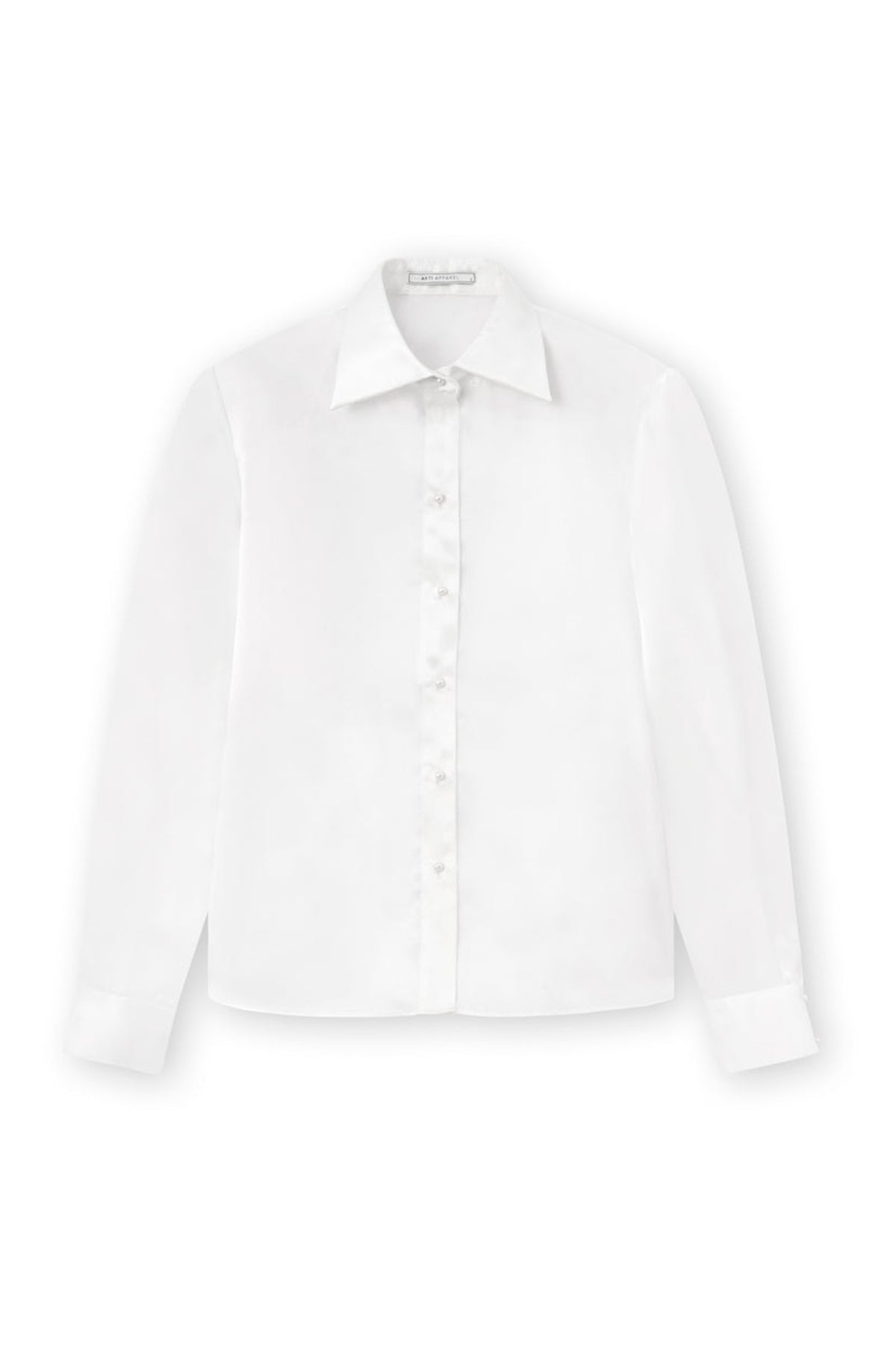 Scarlet Cuff Sleeve Organza Shirt
