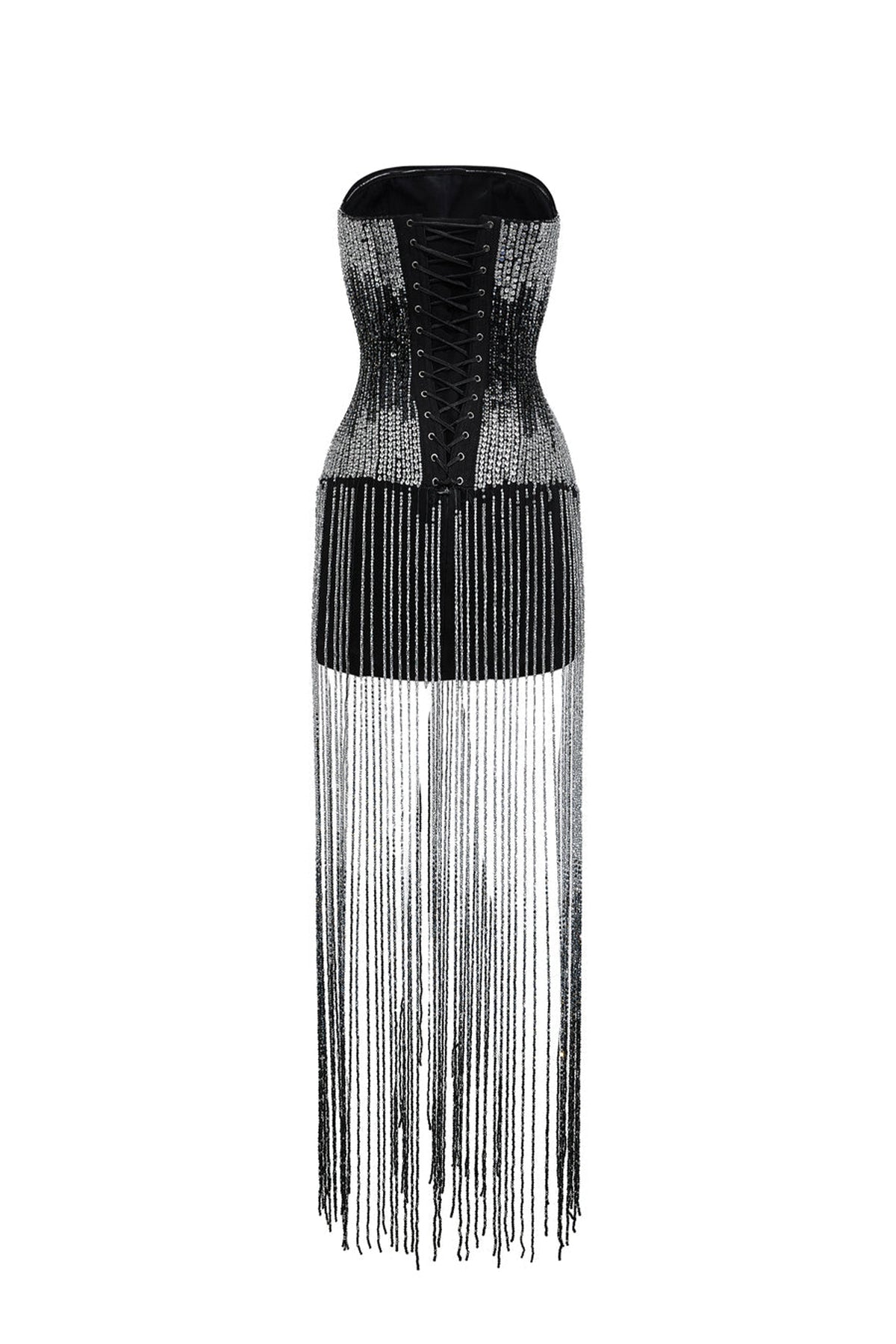 Twilight Fringe Mini Dress