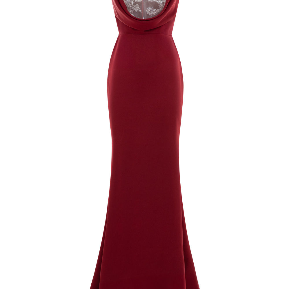 Céleste Applique Maxi Dress