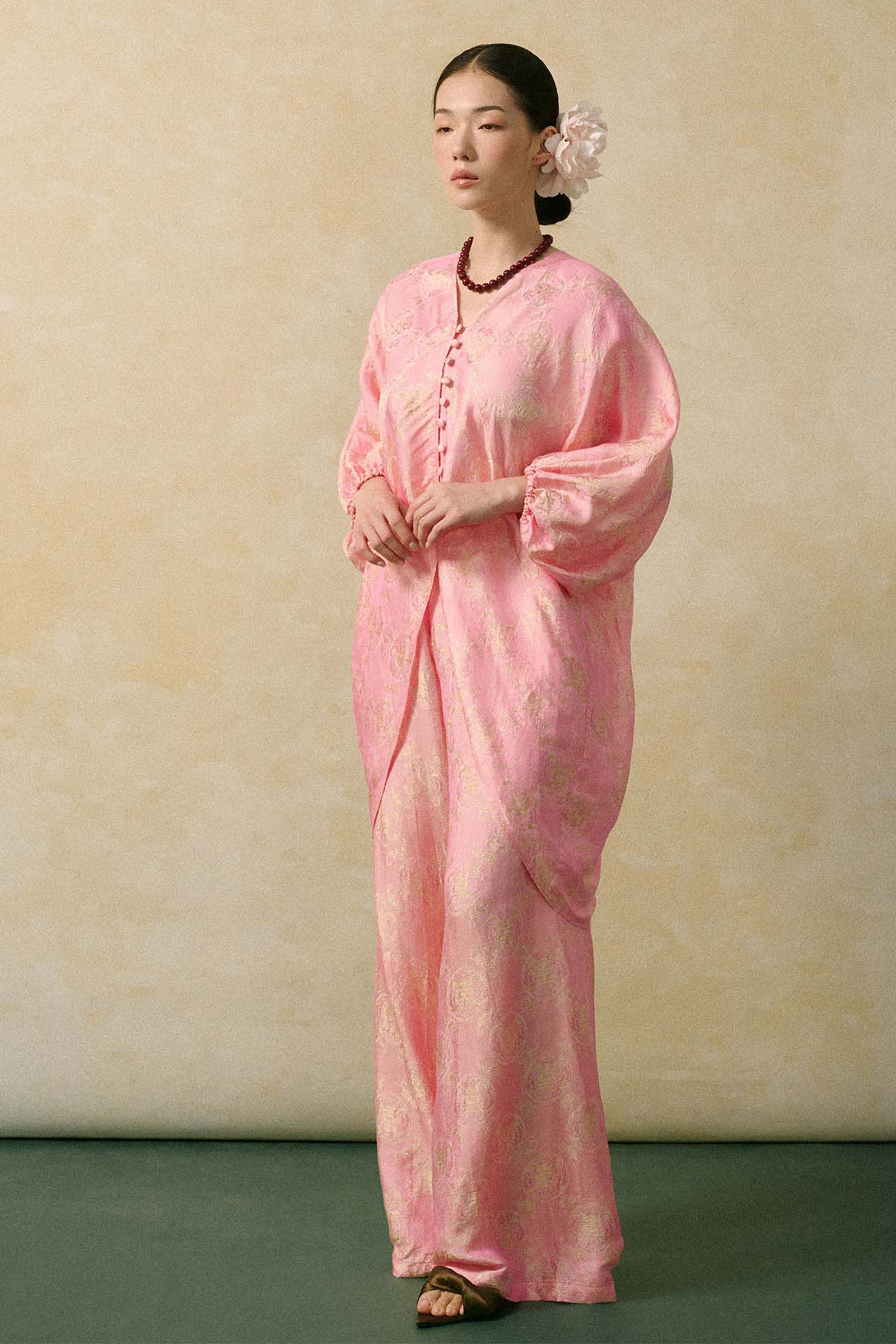 Hong Van Bishop Sleeve Top