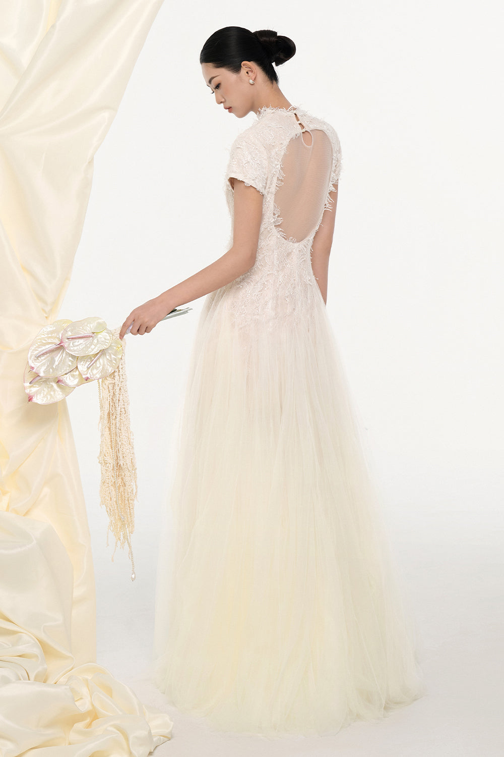 Julia High Neck Maxi Dress