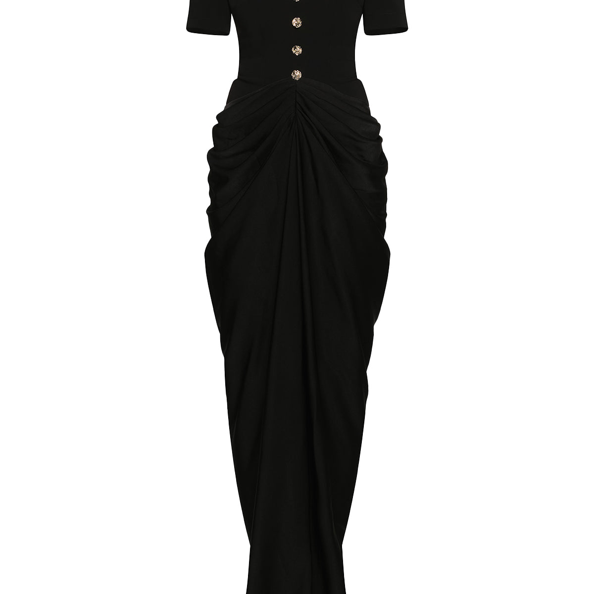 Rowena Draped Maxi Dress