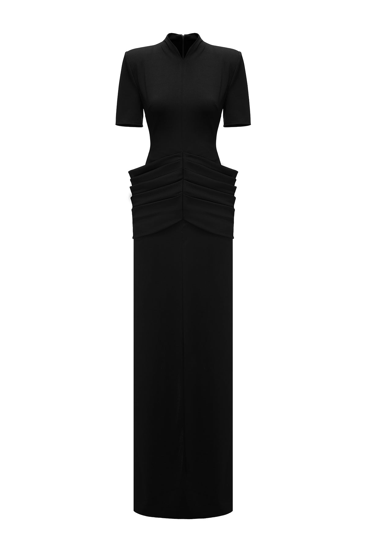 Valora Pleated Maxi Dress