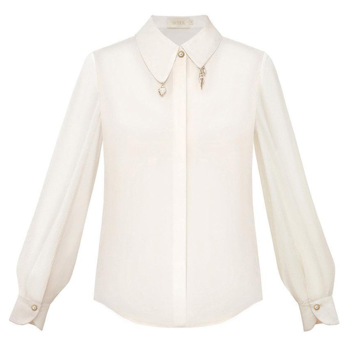 Riva Straight Collared Neck Rayon Shirt