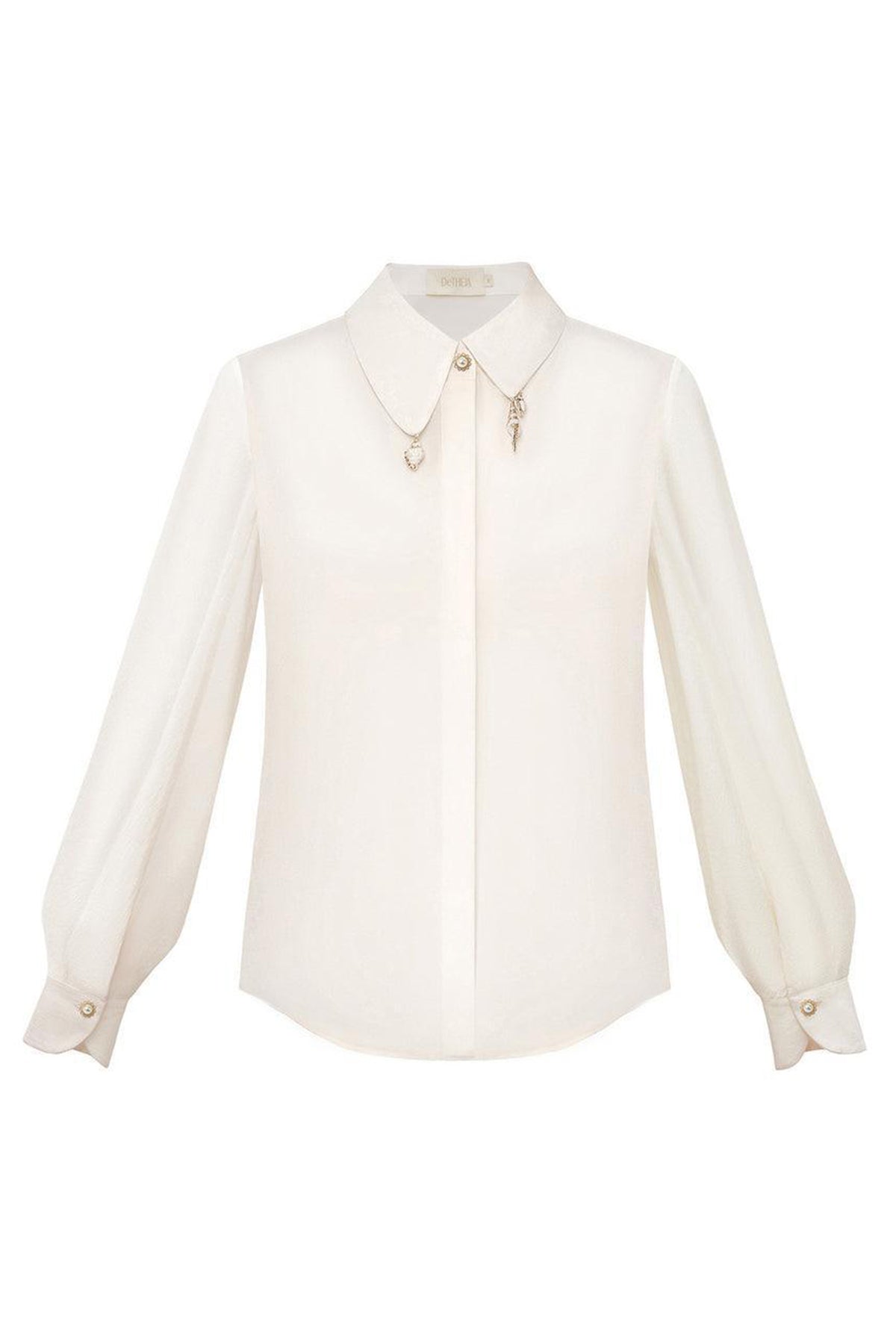 Riva Straight Collared Neck Rayon Shirt