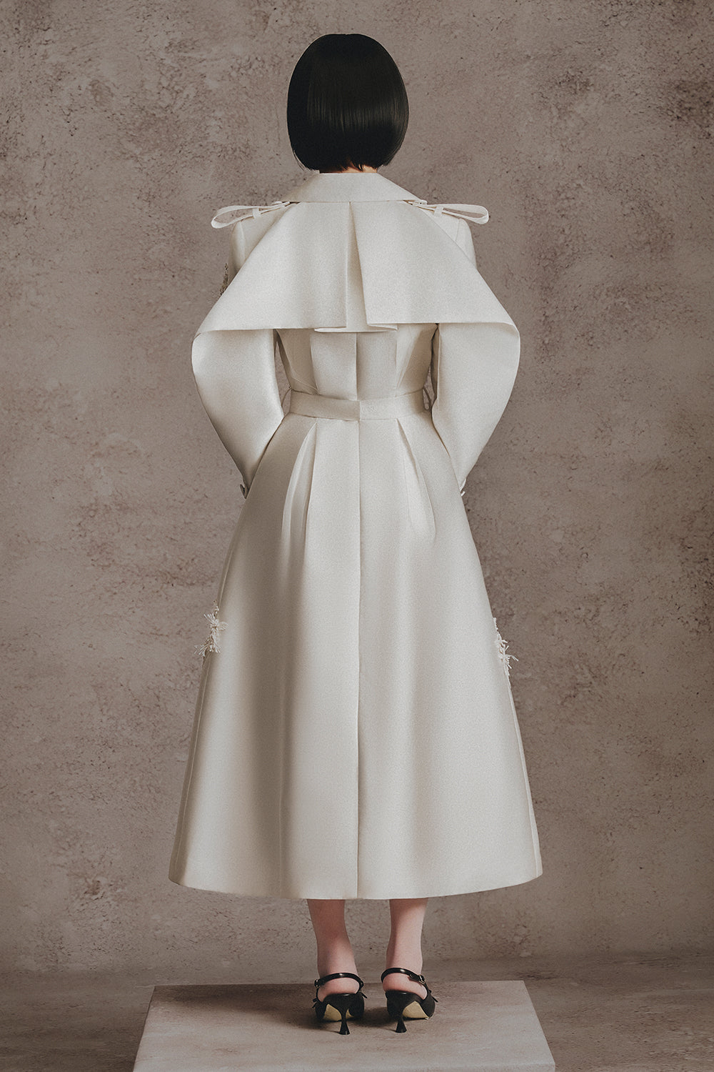 Seren Trech Applique Trench Coat