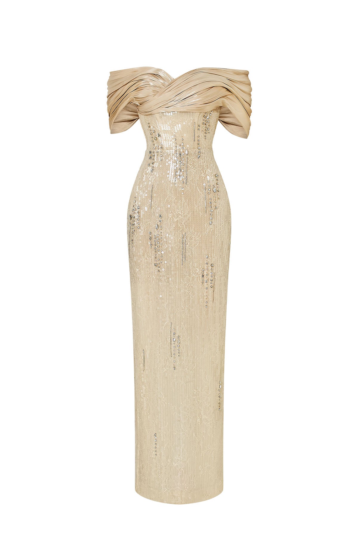 Zelia Off-Shoulder Maxi Dress