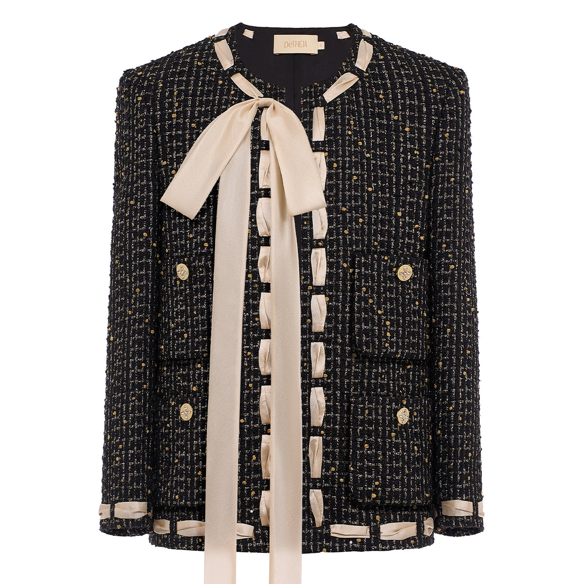 Édith Round Neck Jacket