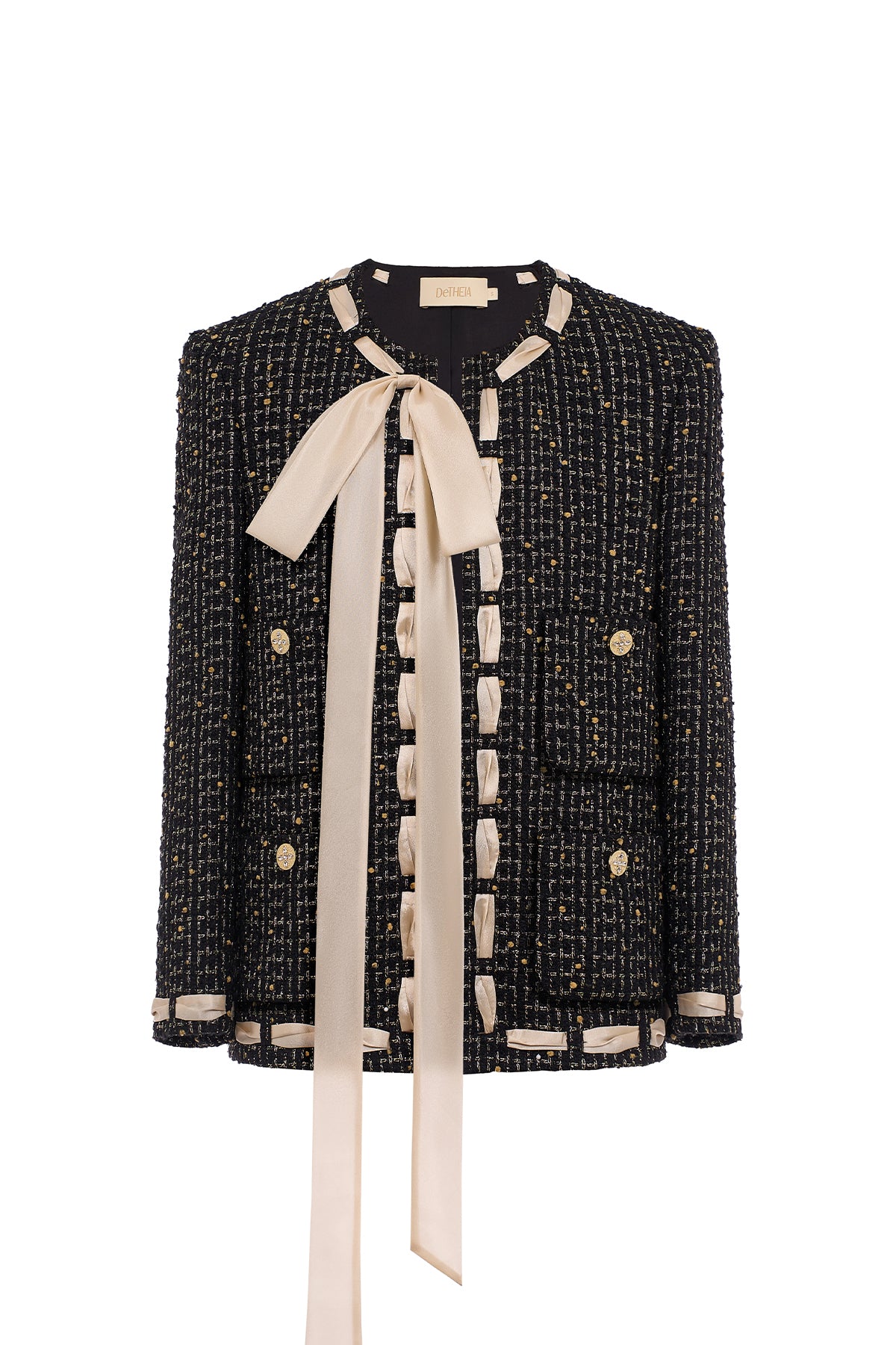 Édith Round Neck Jacket