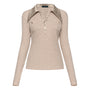 Celine Collared Top