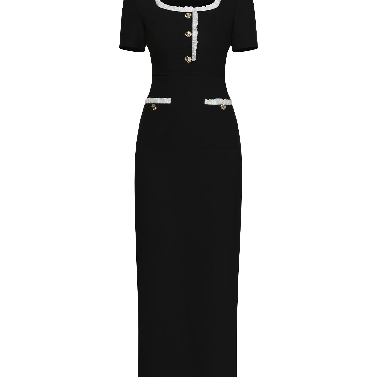 Lysandra Square Neck Maxi Dress
