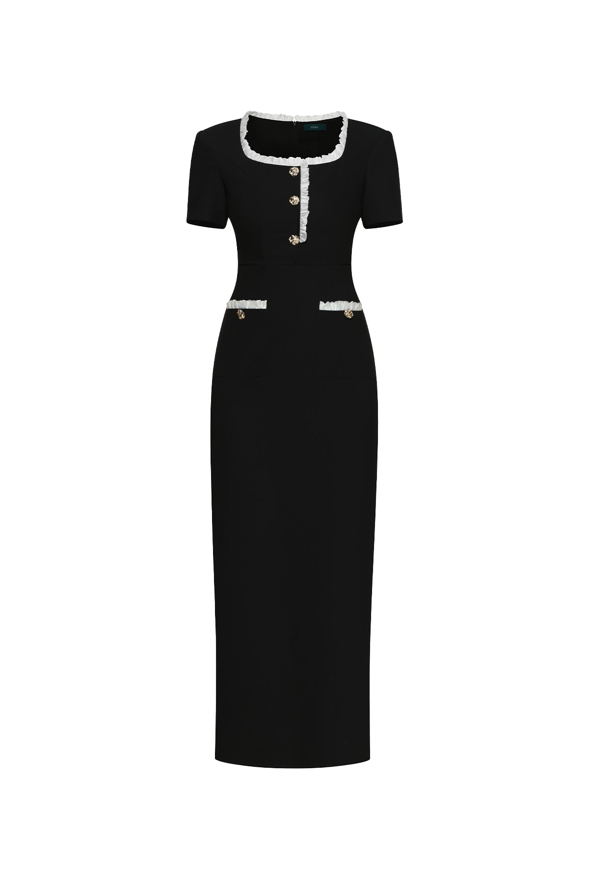 Lysandra Square Neck Maxi Dress