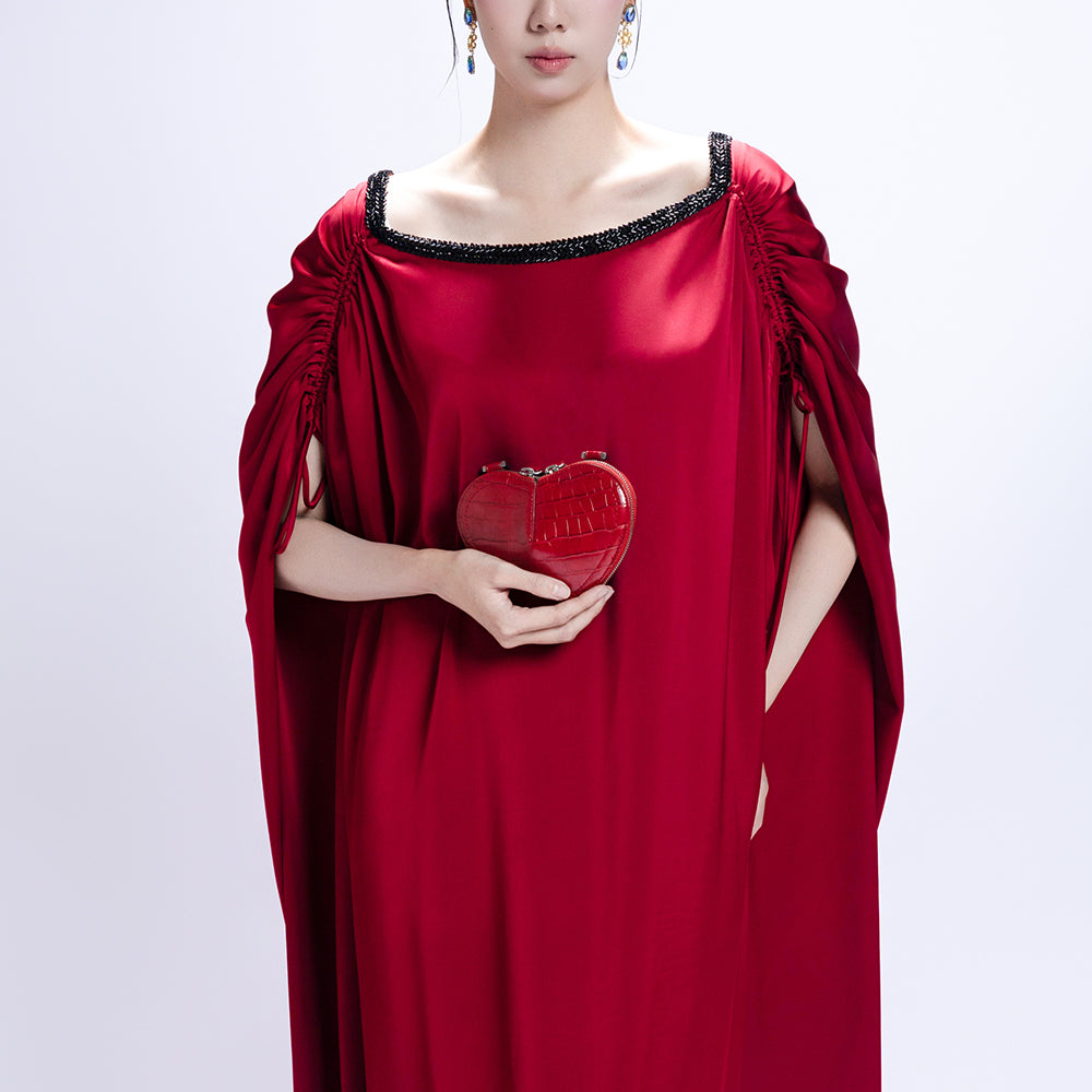 Calypso Cocoon Gathering Maxi Dress