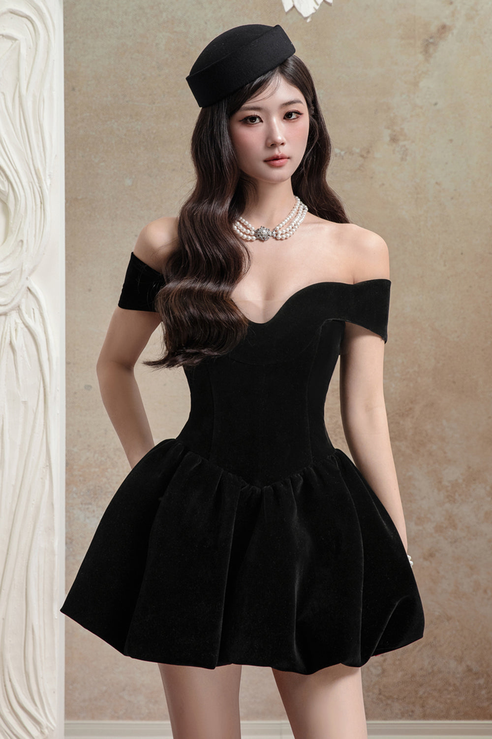 Ribi Bubble Mini Dress