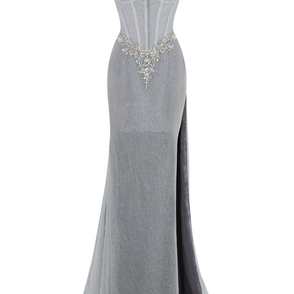 Aura Sweetheart Maxi Dress