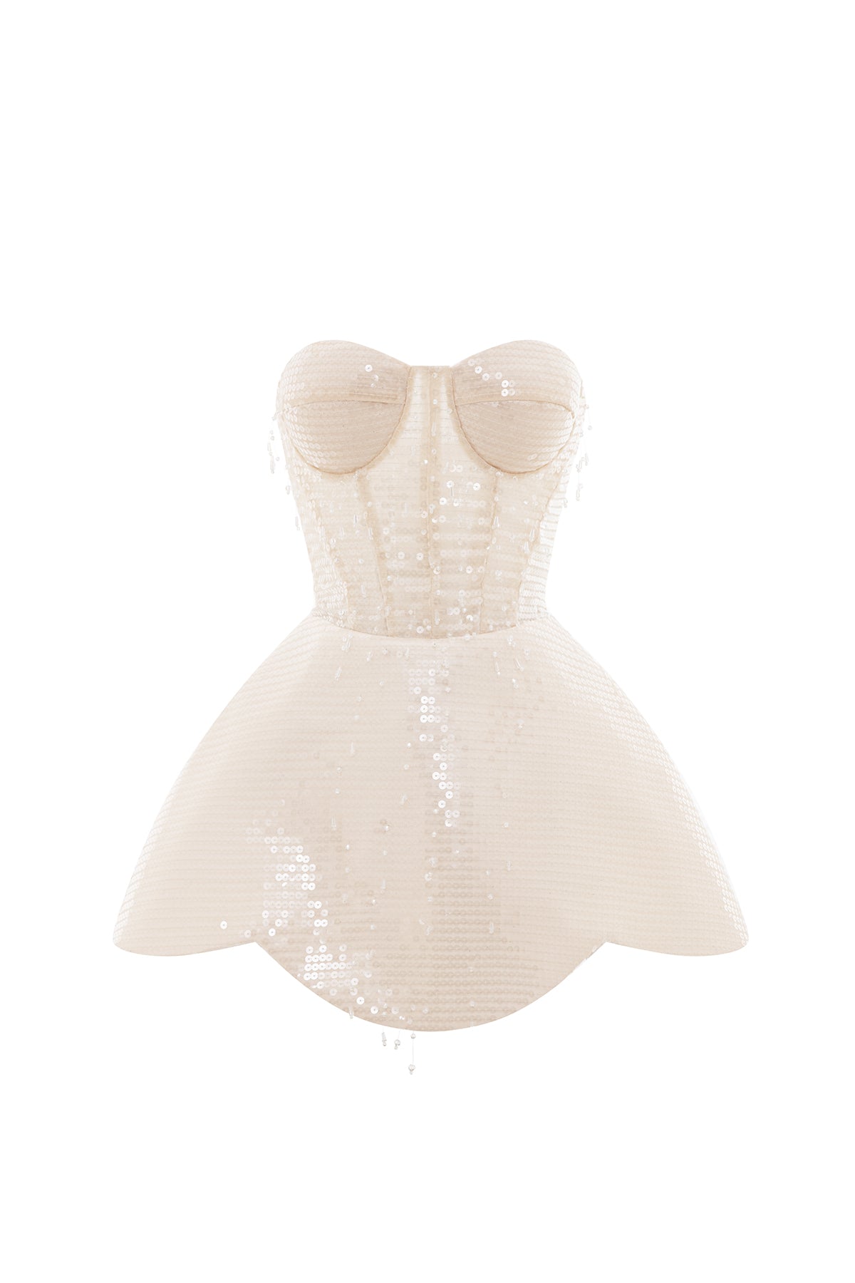 Dotty Sequin Mini Dress