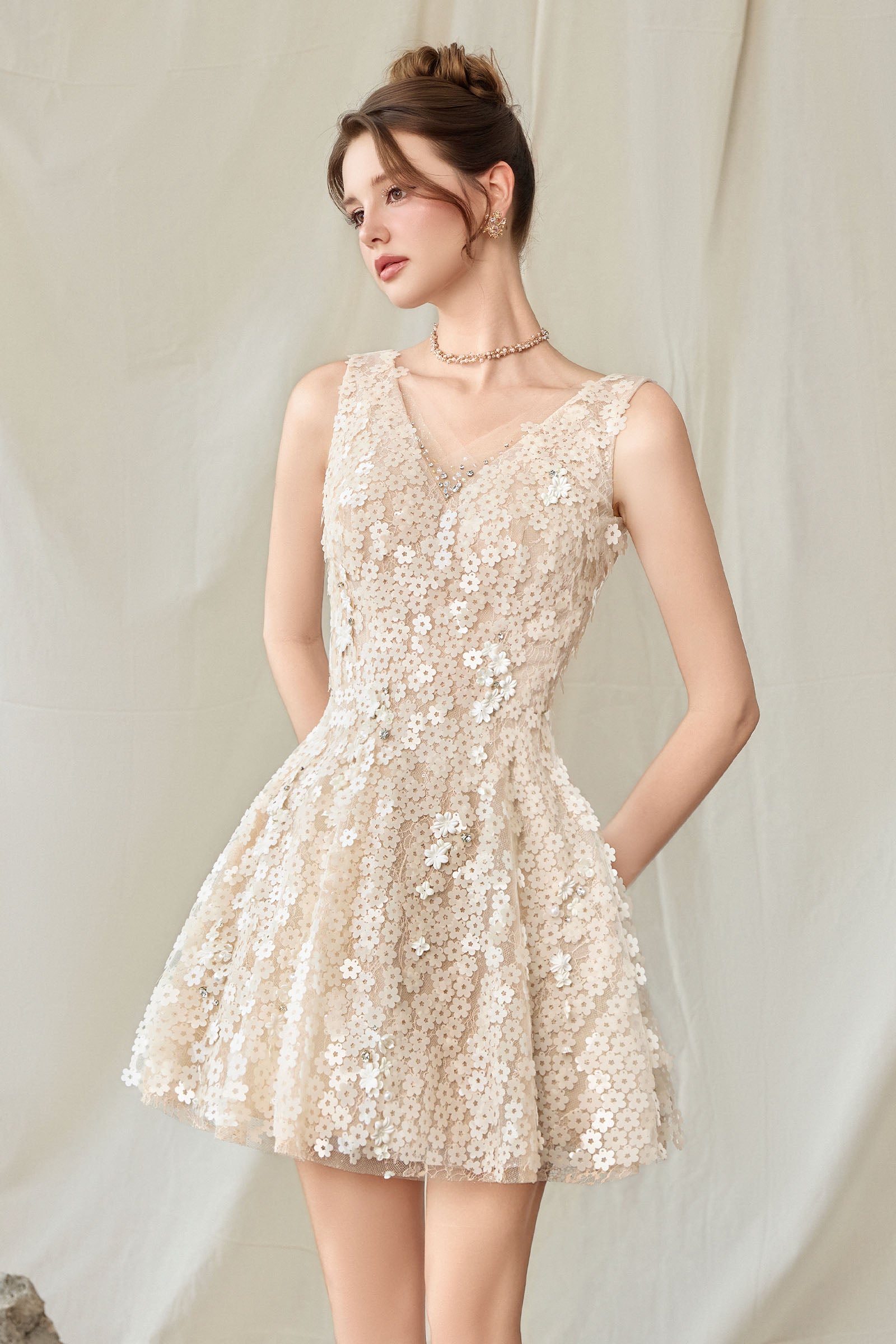 Aven Sequin Mini Dress