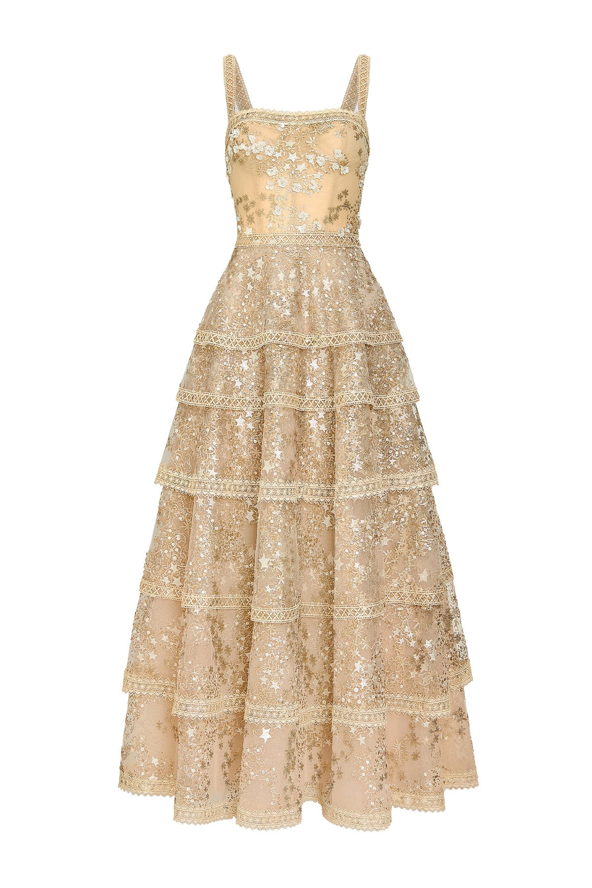 Elysia Sequin Maxi Dress