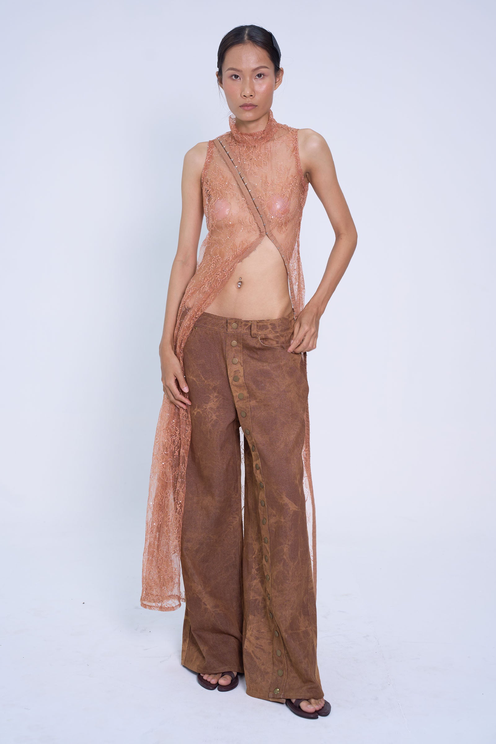 Soi Nang High Neck Ao Dai