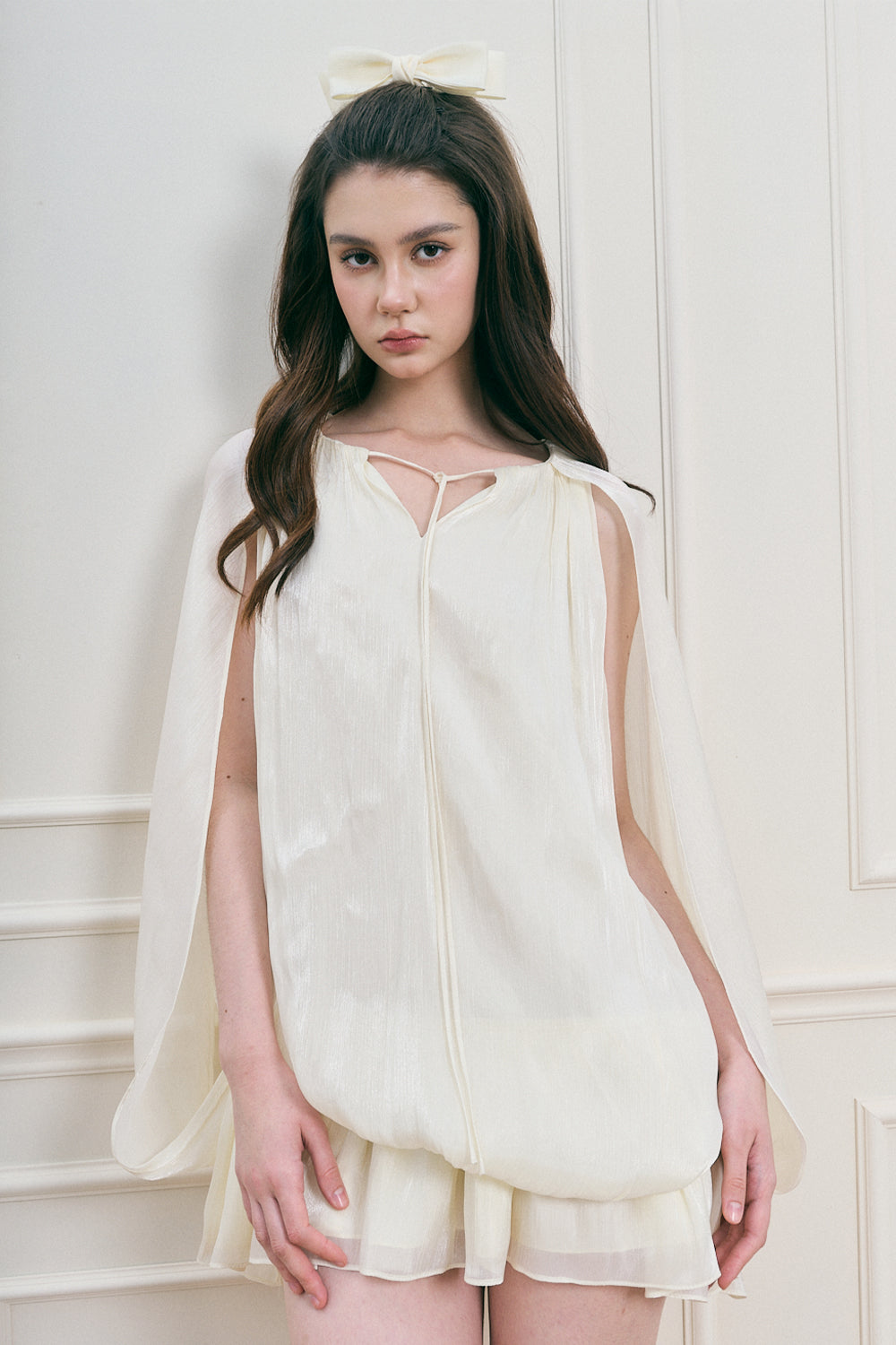 Anka Bubble Mini Dress