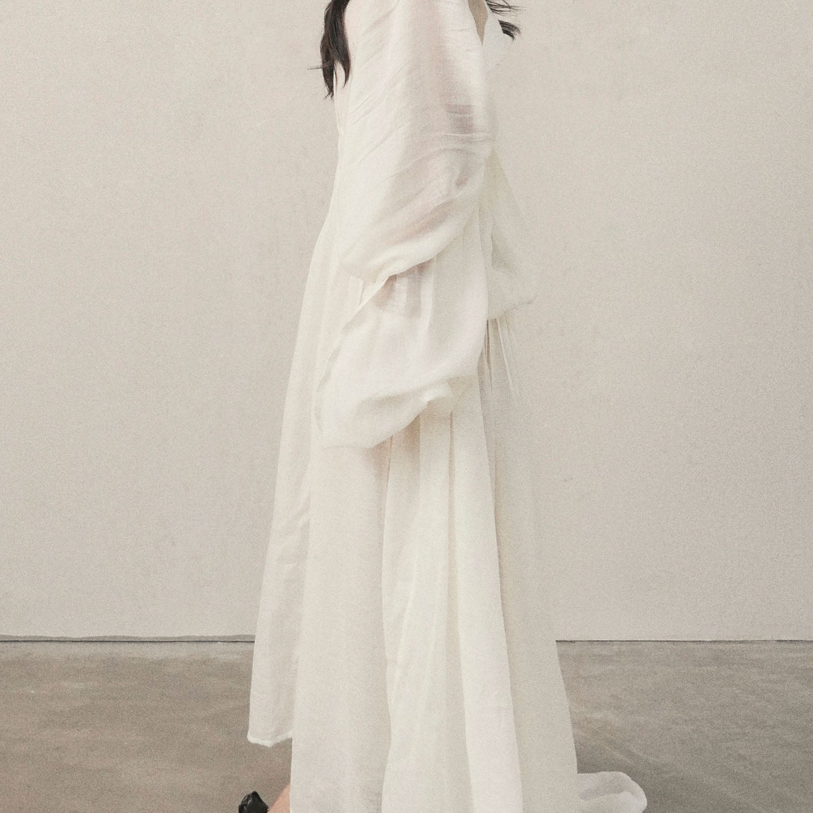 Aven Ruched Maxi Dress