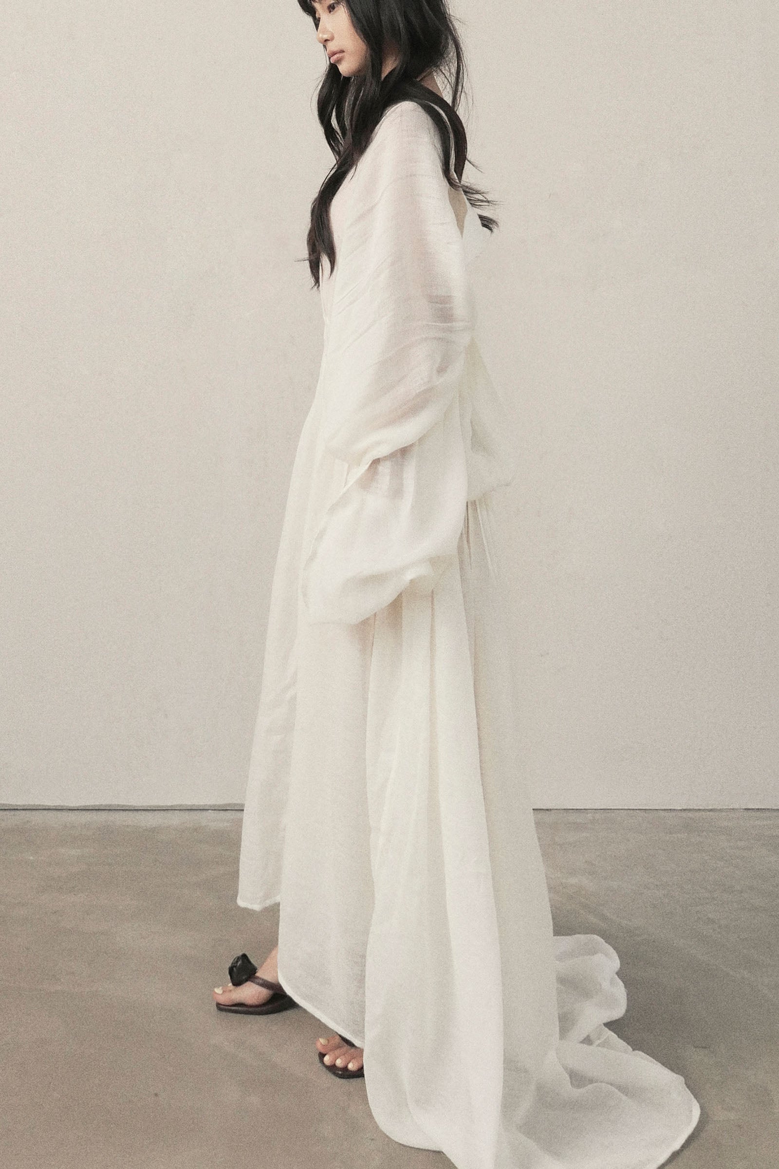 Aven Ruched Maxi Dress