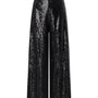 Larrisa Straight Wide Leg Tulle Ankle Length Pants