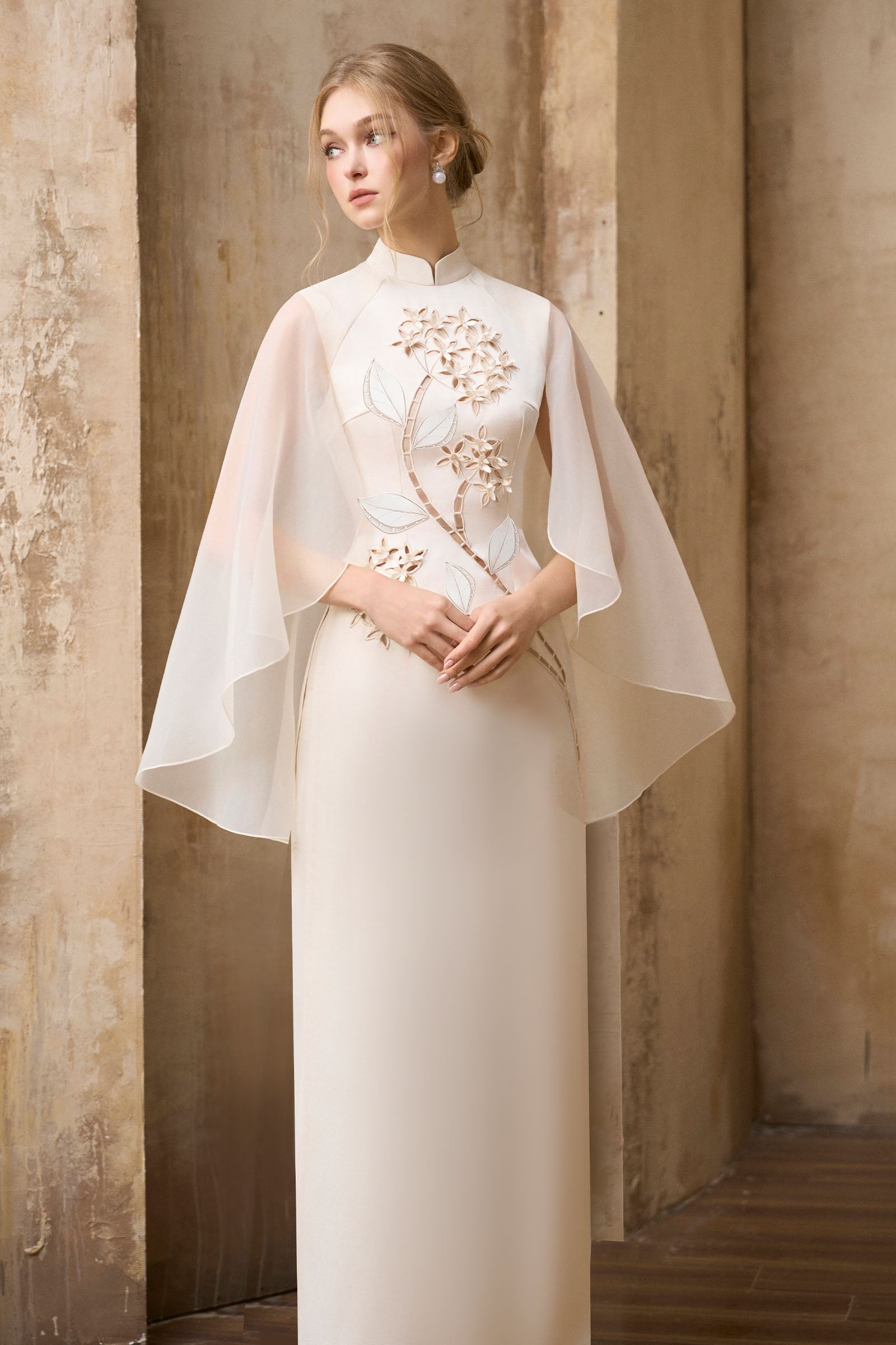 Celestine Applique Maxi Dress