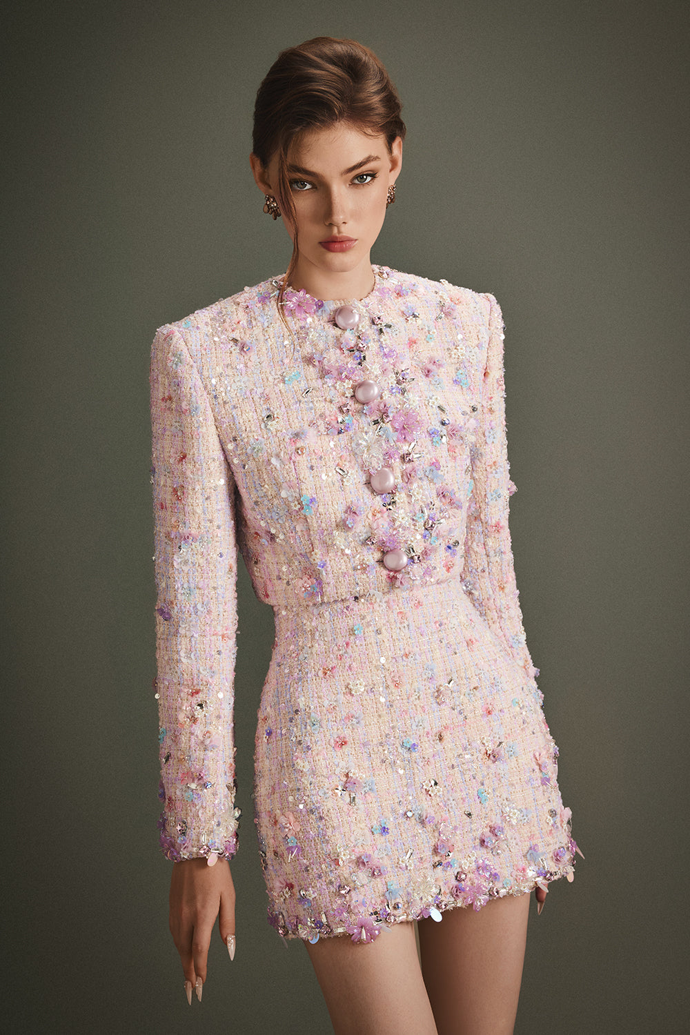 Iris Applique Jacket